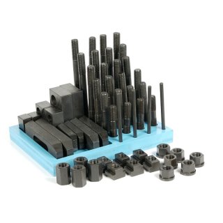 ŁAPY MOCUJĄCE  - 20/22mm PŁYTKI DOCISKOWE ZESTAW 58szt.  