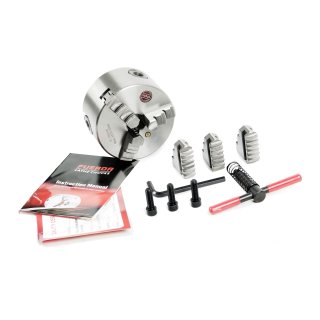 Uchwyt tokarski 3 szczękowy  samocentrujący 100mm Din6350