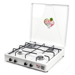 KUCHENKA GAZOWA CZTERO PALNIKOWA NA GAZ PROPAN BUTAN  Z TERMOPARA DO STOSOWANA W POMIESZCZENIACH