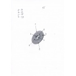 ADAPTER TARCZA UCHWYT DO PODZIELNIC 55mm