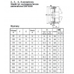 Tarcza zabierakowa 250mm FLS250_D6  CAMLOCK