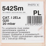 KUCHENKA GAZOWA  CZTERO PALNIKOWA GAZ ZIEMNY Z TERMOPARA DO STOSOWANA W POMIESZCZENIACH