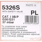 KUCHENKA GAZOWA DWU PALNIKOWA NA GAZ PROPAN BUTAN  Z TERMOPARA DO STOSOWANA W POMIESZCZENIACH