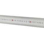 LINIAŁ STALOWY GRAWEROWANY 1500mm/38mm OD PRAWEJ  DO LEWEJ 
