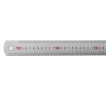 LINIAŁ STALOWY GRAWEROWANY 1500mm/38mm OD PRAWEJ  DO LEWEJ 