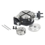 STÓŁ OBROTOWY PODZIAŁOWY 100mm UCHYLNY UCHWYT 65mm 3 SZCZĘKOWY