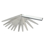 SZCZELINOMIERZ  zakres 0,03-0,5mm ilość listów 11 szt. 