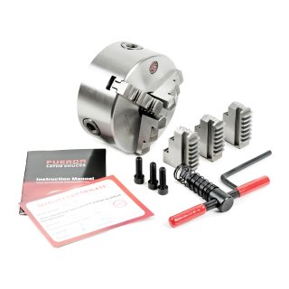 Uchwyt tokarski 3 szczękowy  samocentrujący 125mm Din6350