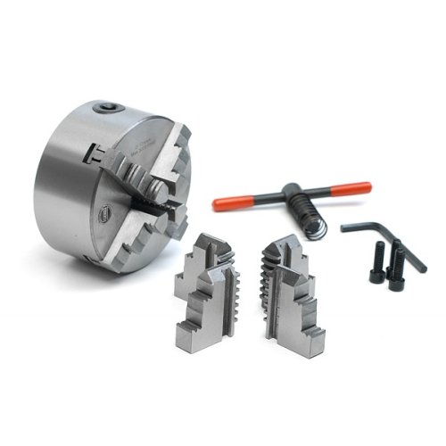 Uchwyt tokarski 4 szczękowy samocentrujący 125mm DIN6350