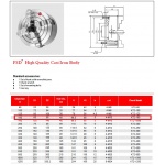 Uchwyt tokarski z 4 szczękowy niezależnymi 160mm 