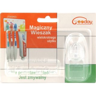 WIESZAK NA SZCZOTECZKĘ I PASTĘ DO ZĘBÓW - Gooday T003H2-19